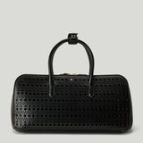 ALAÏA Delta small perforated Vienne calfskin bag