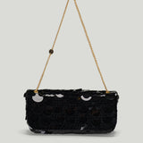 Rabanne Sparkle sequin-embroidered shoulder bag