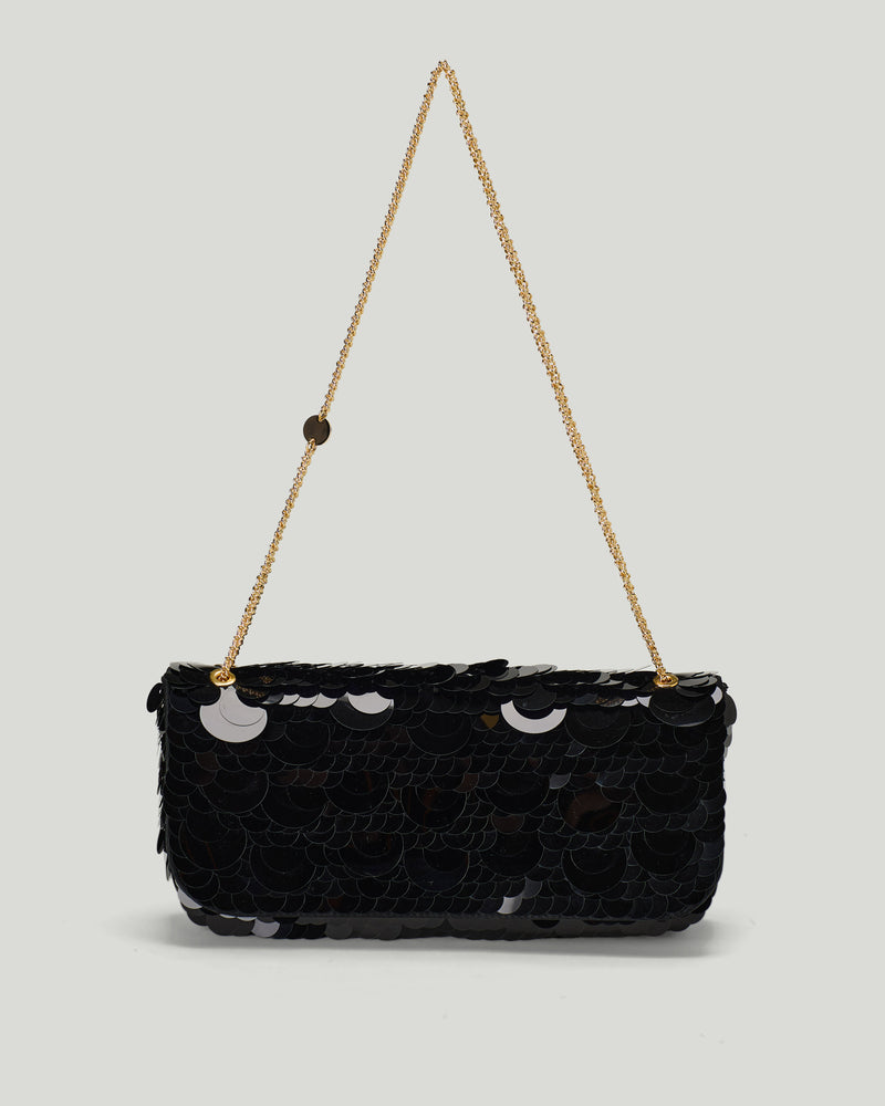 Rabanne Sparkle sequin-embroidered shoulder bag