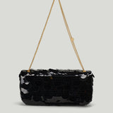 Rabanne Sparkle sequin-embroidered shoulder bag