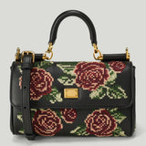 Dolce & Gabbana Mini My Sicily embroidered handbag