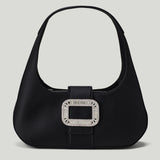 Roger Vivier Pilgrim satin hobo bag