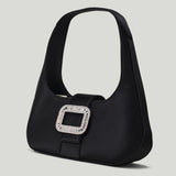 Roger Vivier Pilgrim satin hobo bag