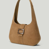 Roger Vivier Belle Vivier medium suede hobo bag