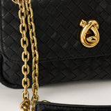 Bottega Veneta Baby Madison Intrecciato leather shoulder bag