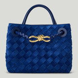 Bottega Veneta Intrecciato suede bag