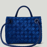 Bottega Veneta Intrecciato suede bag