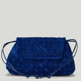 Bottega Veneta Giorno suede pouch
