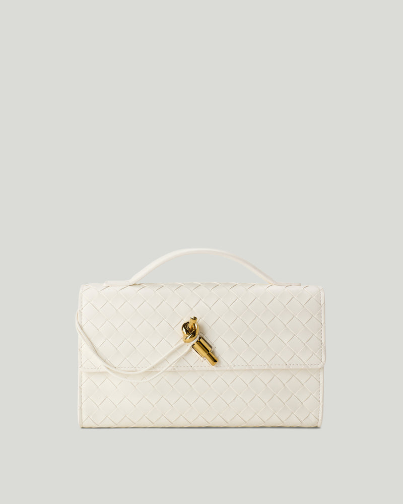 Bottega Veneta Intrecciato leather clutch
