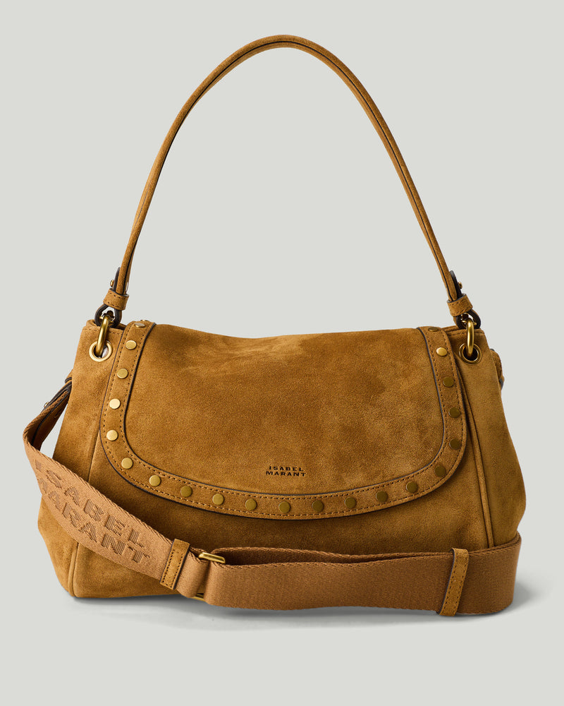 Isabel Marant Chany XL suede shoulder bag