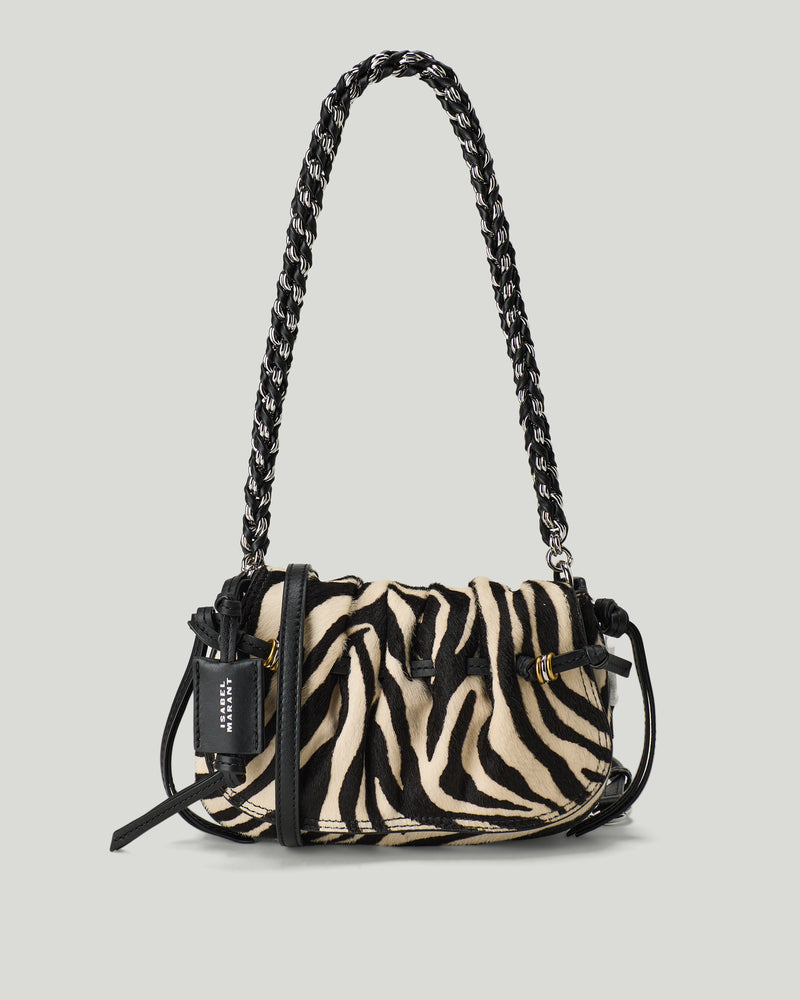 Isabel Marant Étoile Bolton XS zebra-print shoulder bag