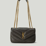 Saint Laurent Loulou Small matelassé lambskin bag