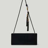 Saint Laurent Kate velvet clutch on chain