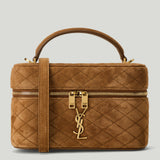Saint Laurent Gaby Vanity suede bag
