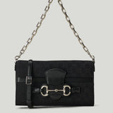 Gucci Horsebit Ristretto leather shoulder bag
