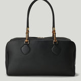 Gucci large Boston bag with bamboo