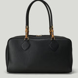 Gucci large Boston bag with bamboo
