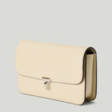 TOTEME T-Lock patent leather crossbody bag