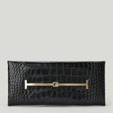 Tom Ford tumbled leather clutch