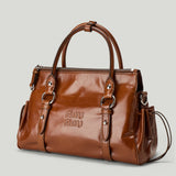 MIU MIU Glossy leather handbag