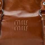 MIU MIU Glossy leather handbag