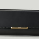 BALMAIN Long leather clutch