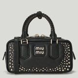 Miu Miu Arcadie studded leather bag