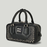 Miu Miu Arcadie studded leather bag