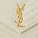Saint Laurent Classic Cassandre chain wallet