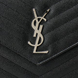 Saint Laurent Classic Cassandre chain wallet