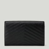 Saint Laurent Classic Cassandre chain wallet