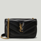 Saint Laurent Loulou mini leather shoulder bag