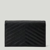 Saint Laurent Cassandre envelope chain wallet