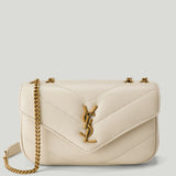 Saint Laurent Mini Lou Lou quilted leather crossbody bag