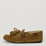 Miu Miu Faded suede deck shoes