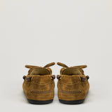 Miu Miu Faded suede deck shoes