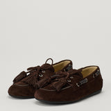 Miu Miu Faded suede deck shoes