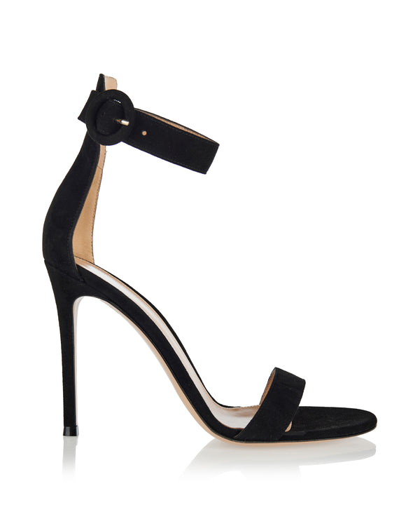Gianvito Rossi Portofino 85 suede sandals