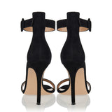 Gianvito Rossi Portofino 85 suede sandals