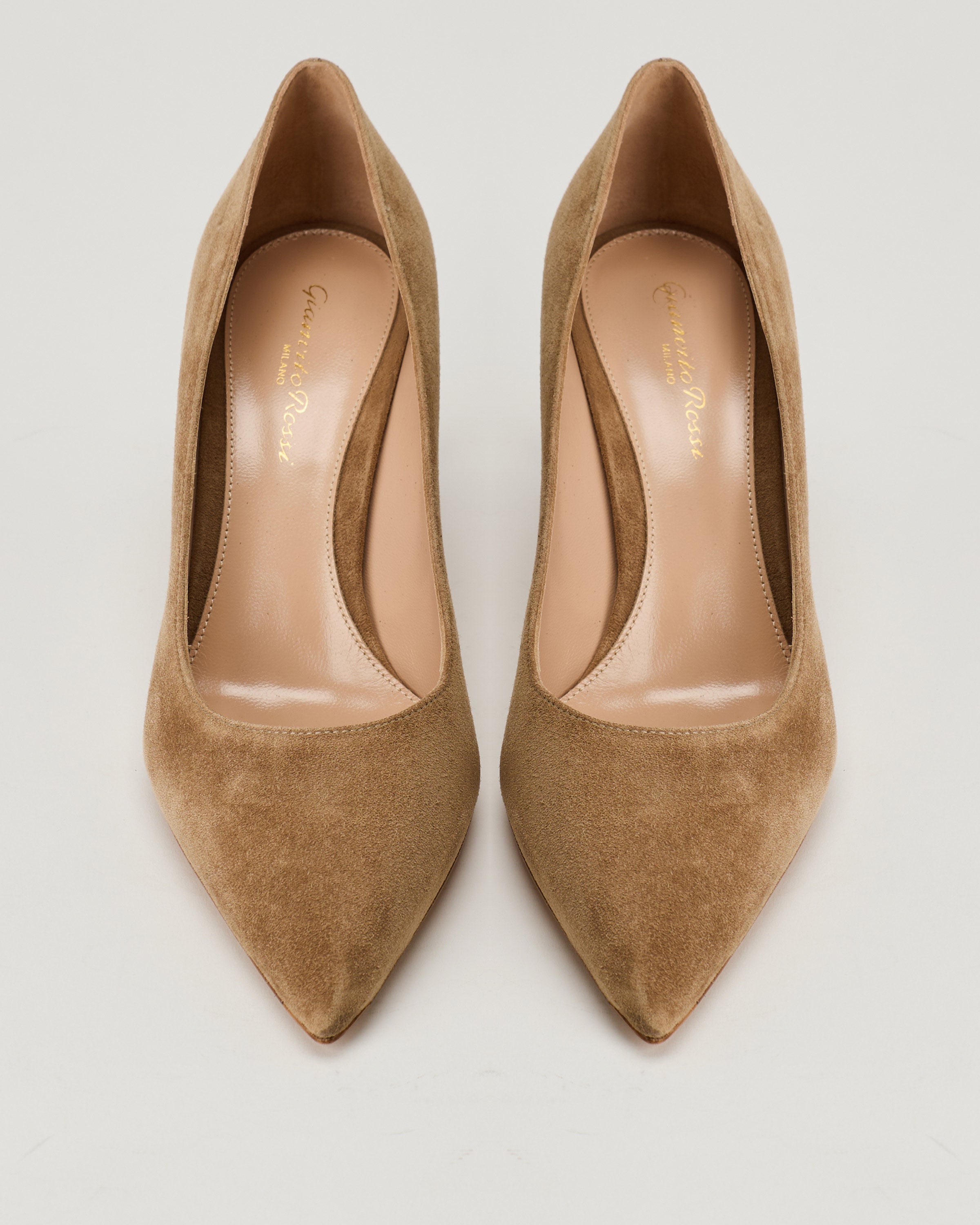 Gianvito Rossi Gianvito suede pumps – Luisa World