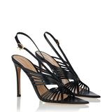Gianvito Rossi leather slingback sandals