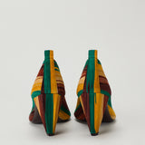 Loewe Origami suede pumps