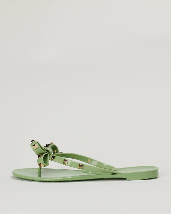 Valentino Garavani Rockstud rubber flip flops