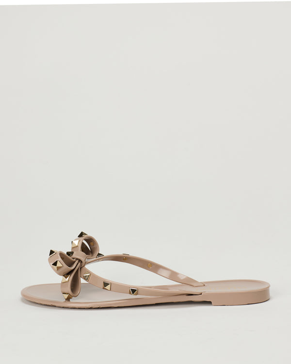 Valentino Garavani Rockstud rubber flip flops