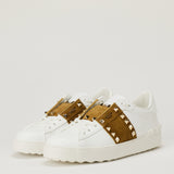 Valentino Garavani Rockstud Untitled leather sneakers