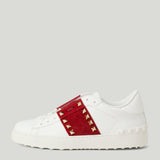 Valentino Garavani Rockstud Untitled leather sneakers
