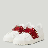Valentino Garavani Rockstud Untitled leather sneakers