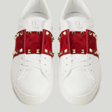 Valentino Garavani Rockstud Untitled leather sneakers