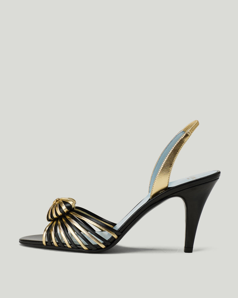 Valentino Garavani Coeur Royal 85 embellished leather sandals