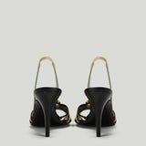 Valentino Garavani Coeur Royal 85 embellished leather sandals